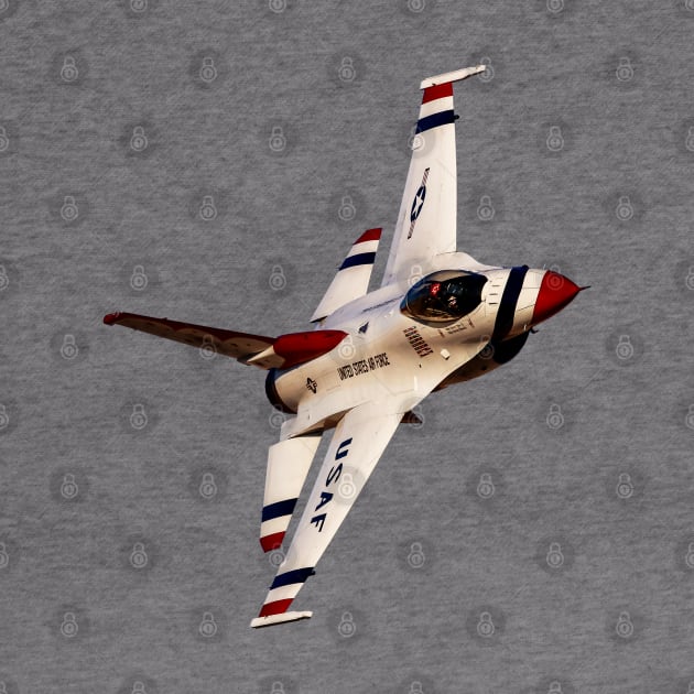 Thunderbird F-16C Sneak Pass 4 no background by acefox1